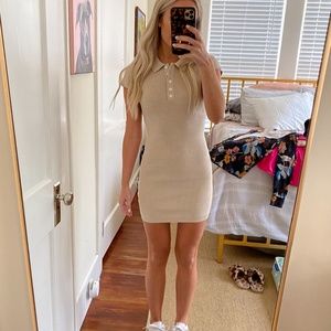 Ribbed Sweater Mini Dress Hello Molly